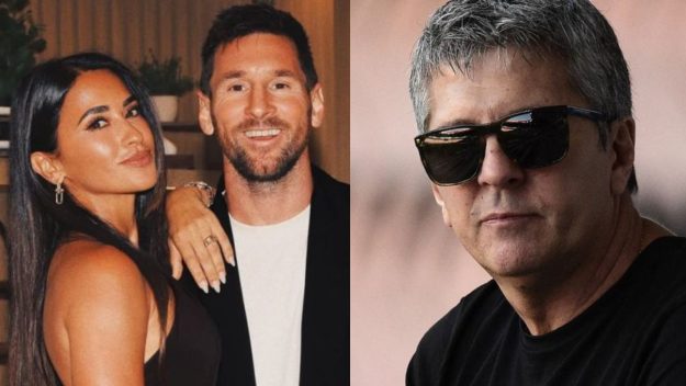 Antonela Roccuzzo respaldó a Lionel Messi tras despedir a Jorge Messi en redes