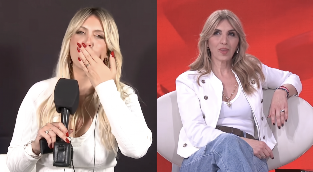 Wanda Nara insultó a Karina Iavícoli y la periodista respondió en vivo: “Una figura también se construye con escándalos”