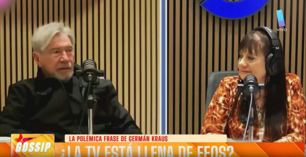¿La TV está llena de "feos"? El debate en 'Gossip' tras la polémica declaración de Germán Kraus