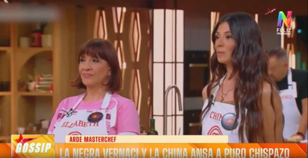 La 'Negra' Vernaci contra todos en 'MasterChef Celebrity': cruces con Germán Martitegui y 'China' Ansa